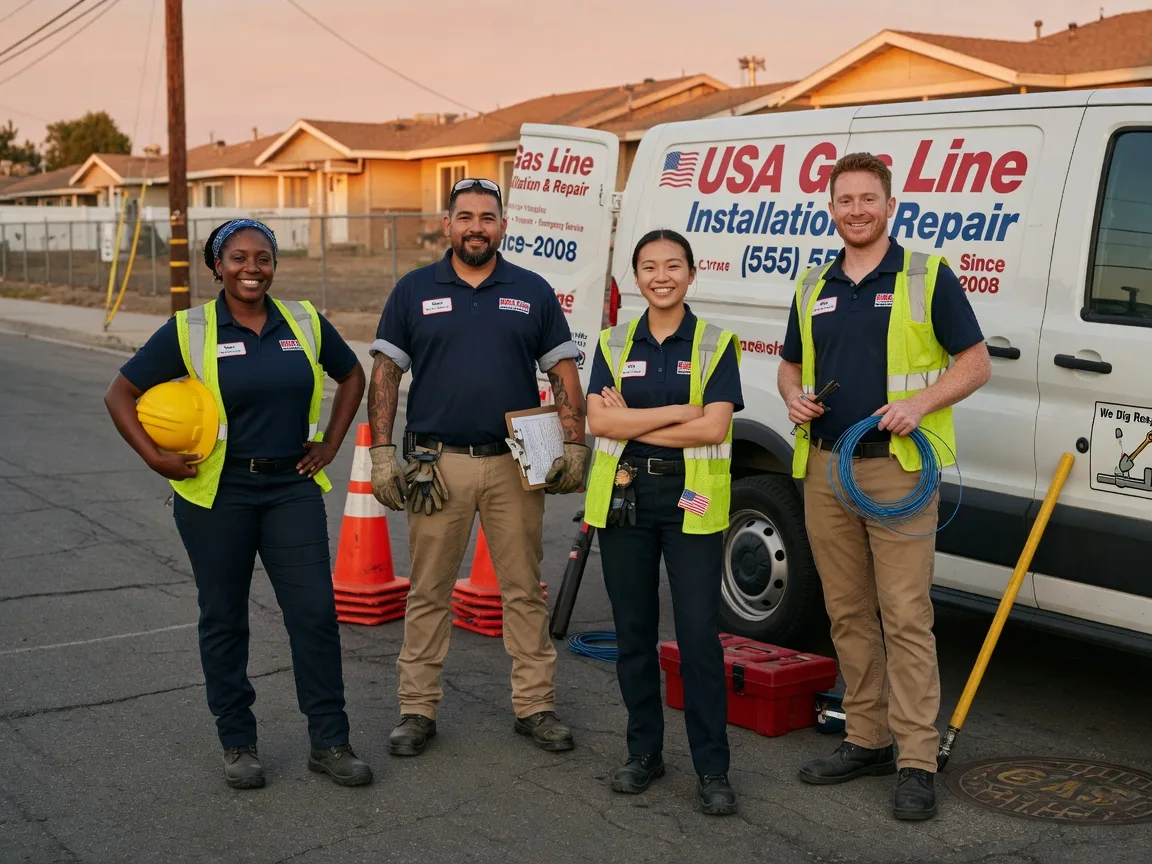 Gas Line Installation company in Rea, MO